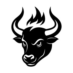 bull head vector
