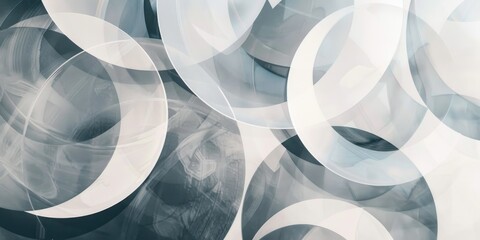 Moon and star patterns against a backdrop of space. Abstract art that suggests astronomy or fantasy.