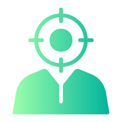target audience Gradient icon