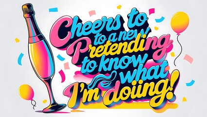 Cheers To A New Year Pretending To Know What Im Doing