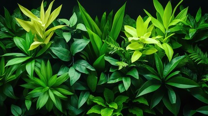 Gradient background from dark green to lime, evoking lush forest and vibrant growth themes. No text, no people.