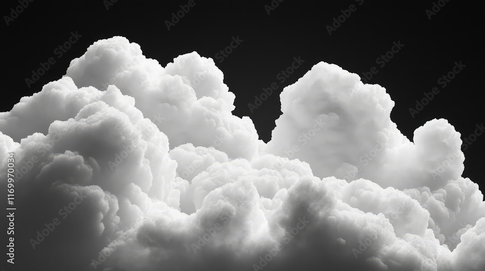 Poster matte black background with subtle cloud-like textures for a soft and mysterious effect. no text, no