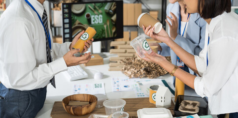 Asian business leaders meet to strategize on implementing sustainable practices, focusing on reuse,...