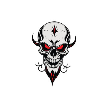 skull logo