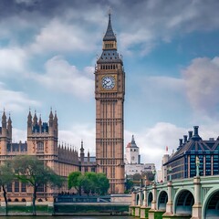 Obraz premium big ben city