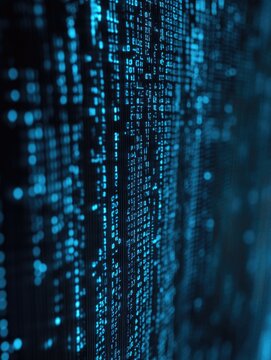 Close up of digital circuits on a computer motherboard. The focus is on the intricate layout and details of the integrated circuitry, which are a key component in modern computing technology.