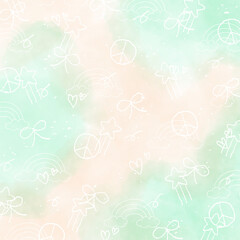 christmas background with snowflakes