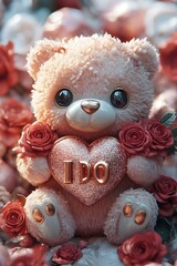 Romantic valentine culture and gesture of love and romance