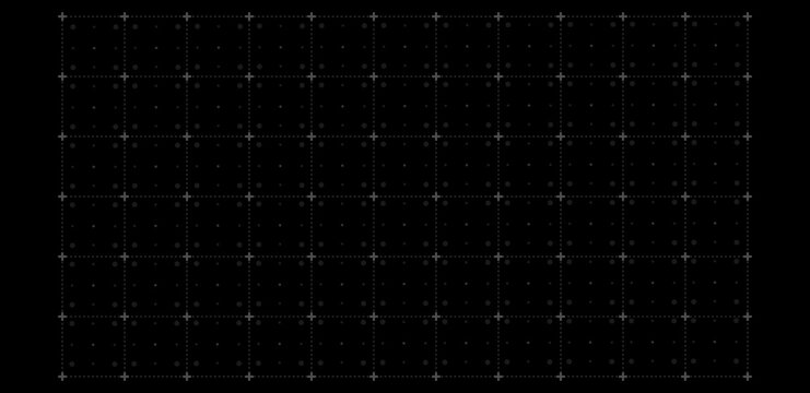 Vector illustration hud grid futuristic technology overlay.