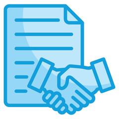 Agreement Icon Element For Design