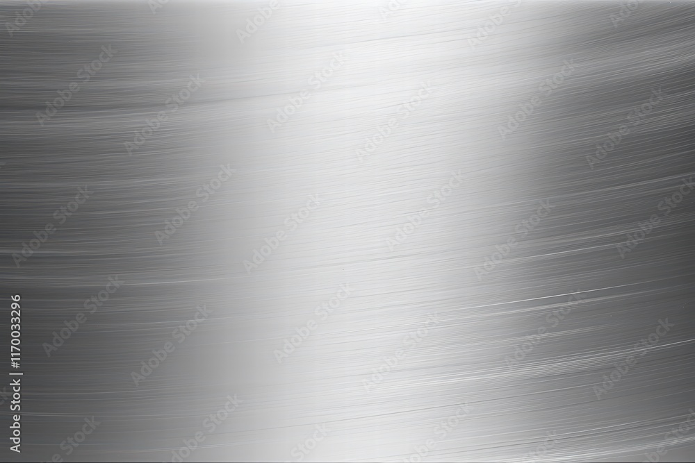 Poster metal surface with fine brushed texture and wide steel finish for high-quality background or design 