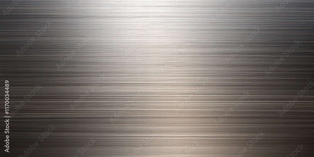 Poster fine brushed wide metal surface with subtle texture and light reflection for modern design and artis