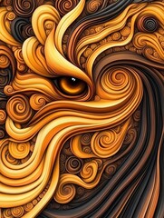 Detailed Wooden Artwork with Rich Tone and Subtleties