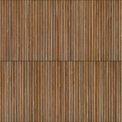Seamless wood texture of warm color timber slats wall screen