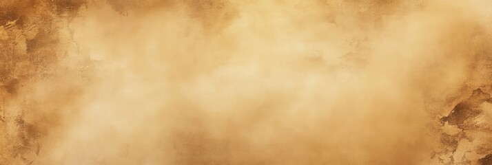 Obraz premium Old parchment, aged paper texture, weathered surface, sepia toned background, vintage document, grunge effect, horizontal format, blank canvas, antique appearance, coffee stained edges, warm brown hue