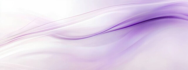 Abstract fluid waves, soft pastel colors, lavender and pink swirls, ethereal texture, dreamy atmosphere, gentle gradients, watercolor effect, smooth brushstrokes, delicate wispy lines, tranquil mood, 