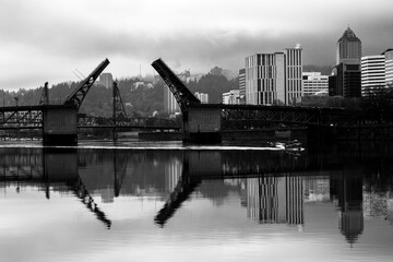 Fototapeta premium Draw Bridge Opening