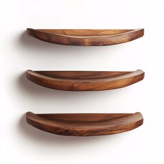 Obraz premium wooden shelves