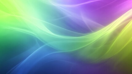 Abstract Wavy Background with Vibrant Colors that Blend Smoothly Creating a Dreamy Effect for Design and Creative Projects