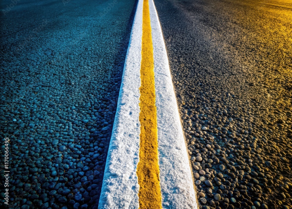 Poster white lines: a visual language of division, separation, and contrasting elements in abstract photogr