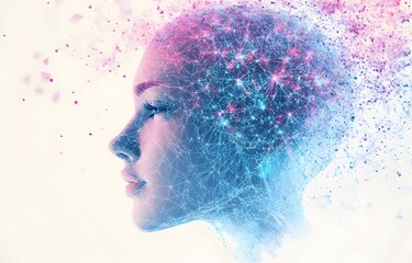 Abstract Digital Representation of Human Mind with Neural Network and Connections