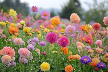 Obraz premium flowers in the garden