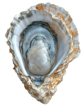 stunning open oyster shell revealing beautiful pearl inside