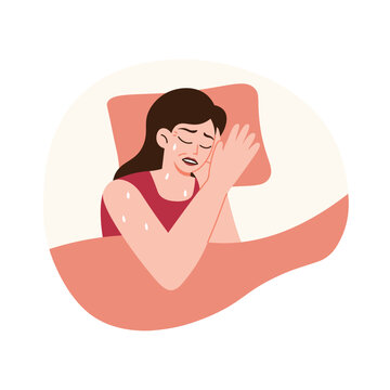 Women Menopause Symptoms Night Sweats