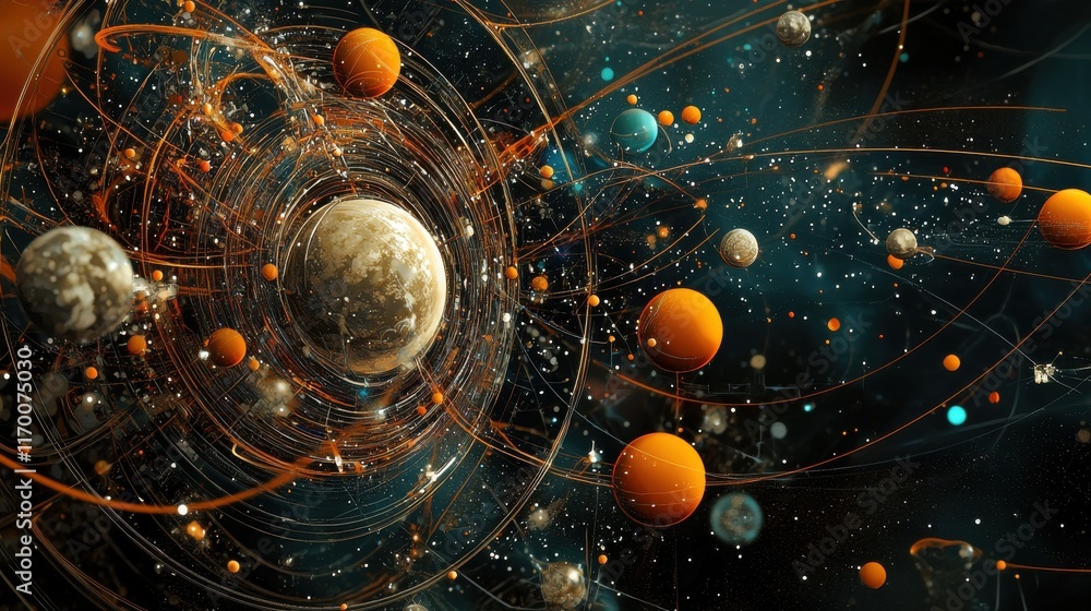Aufkleber Exploring advanced visualization techniques for trivitino particles in su standard framework a scientific perspective on particle dynamics in quantum environments