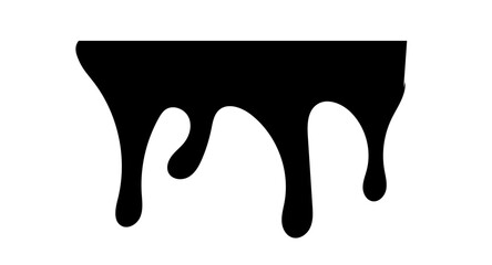 Dripping paint drips background. Excellent drips illustration. lowing liquid. Stencil drops. Paint splatter. Molten. Chocolate drops. Oil drop. Only commercial use. Vector illustration