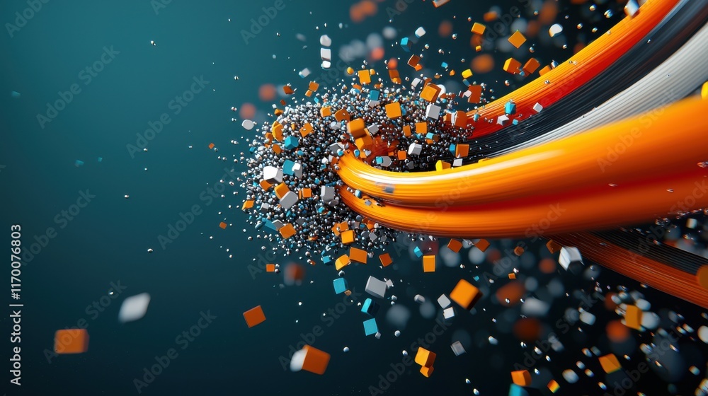 Poster Visualizing trivitino particle dynamics under standard conditions in scientific research environments from a microscopic perspective