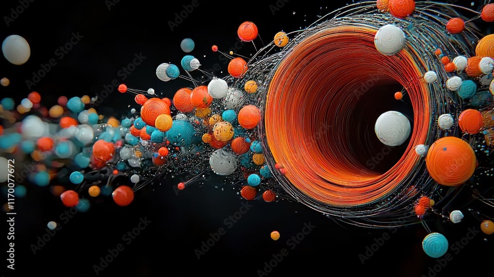 Poster Trivitino particle collisions at particle accelerator facility an in-depth analysis of high-energy physics in a controlled environment