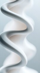 Elegant curves embodying minimalist design in a serene, abstract composition with soft gradients and flowing lines