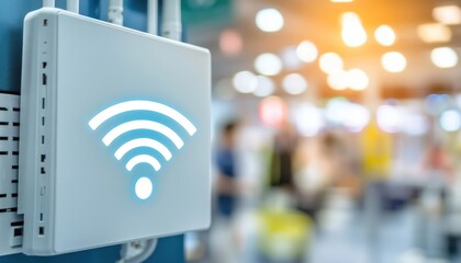 Wifi Router Public Access Point, Shopping Mall