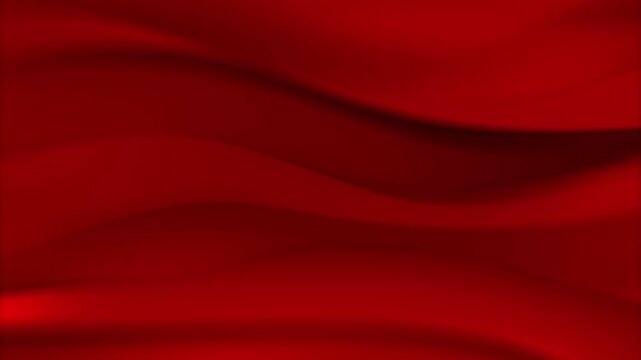  Elevate your animation with this vibrant dynamic red wave background