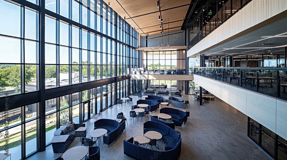 Poster dynamic collaborative learning space for professional courses in a modern corporate environment feat
