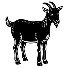 illustration of a goat