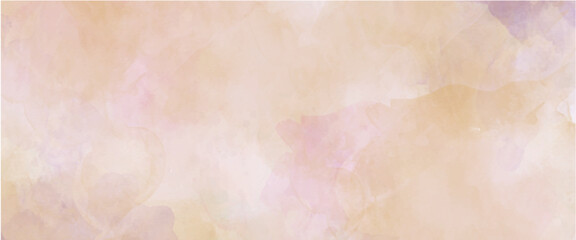 Water color, pink and white background