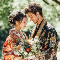 Cultural fusion wedding celebrating greek and turkish traditions in a restored historical building traditional setting highlighting cultural preservation