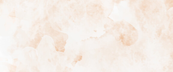 Soft brown watercolor background for design, watercolor background concept.