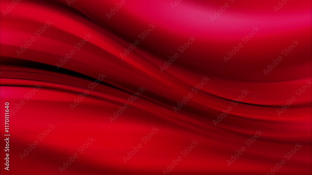 Poster vivid red a dynamic animated background