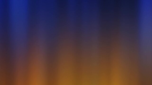 Blurred background with a gradient blending of warm orange with cool blue hues - vertical alignment creates a calm and modern visual effect, perfect for backgrounds or digital design elements