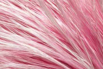 Obraz premium Pink and White Fibers: A Textured Background