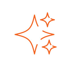 Obraz premium shine icon isolated on white background. vector illustration.