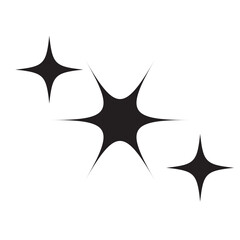 Obraz premium shine icon isolated on white background. vector illustration.