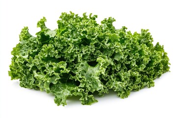Bunch of green leafy vegetables. The leaves are large and green. The vegetables are fresh and healthy