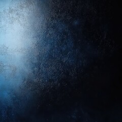 Sleek Dark Blue, Black, and White Gradient Background with Grainy Effect for Web Banner Use