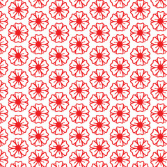 seamless pattern with flowers
