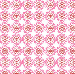 Fototapeta premium seamless pattern with flowers