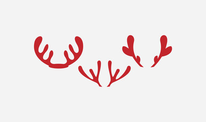Antler logo, Deer logo, Wild animal, Deerhorn logo illustration vector